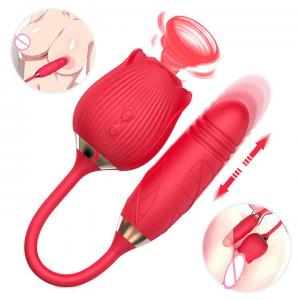 Double head rose vibrator